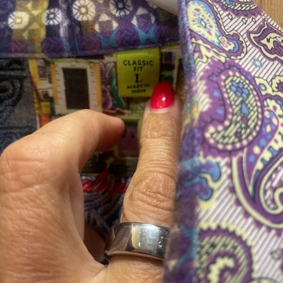 Robert Graham Long Sleeve, Men's Large Button Down Shirt - Picture 6 of 7